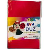 Çook Eva Düz 10 Renk 10 Adet