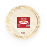 Cook Karton Tabak, Orta Boy, 19 cm, 10 Adet, Tek Kullanımlık