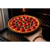Cook-Lab 30Cm Sağlıklı Emaye Kaplama Tart Turta Kek Kalıbı Siyah