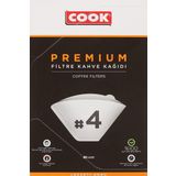 COOK Premium Filtre Kahve Kağıdı - Ebat 4