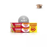 Cook Toptan Ekonomik Orta Buzdolabı Poşeti 24X35 Cm 80'Li - Koli İçi 15 Adet