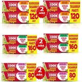 Cook x 6 Adet Ekonomik Küçük-Orta-Büyük Boy Buzdolabı Poşeti - Natürel - Beyaz