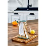 Cooker 1.1 Litre Borosilikat Cam Yağlık ve Sirkelik Zeytinyağ Şişesi Yeşil CKR4538