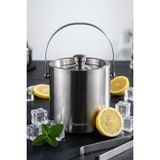 Cooker 1.6 Litre Çelik Buz Kovası YK1838 - Gümüş