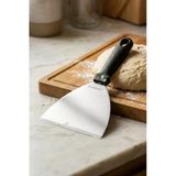 Cooker 12X24 Cm Düz Paslanmaz Çelik Spatula Yk1903
