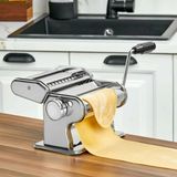 Cooker 150 mm Erişte Makinesi Lüx Gümüş CKR3843