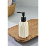 Cooker 180 ml Seramik Sıvı Sabunluk – Modern Tasarımlı Pompalı Banyo ve Mutfak Sabunluk - Bej
