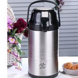 Cooker 2008 3.5 lt Siyah Pompalı Çelik Termos