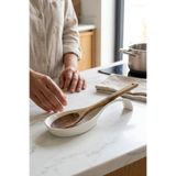 Cooker 24x8 cm Porselen Kirli Kaşıklık Beyaz CKR4585