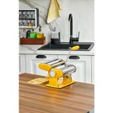 Cooker 3 Fonksiyonlu Hamur Erişte Makarna Kesme Makinesi Sarı Ckr3844