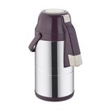 Cooker 3,5 lt Pompalı Çelik Termos Siyah