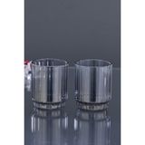 Cooker 360 ml 2'li Borosilikat Cam Meşrubat Bardağı Seti CKR3639 - Siyah
