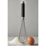 Cooker 37 Cm Paslanmaz Çelik Çırpıcı Yk1910 Siyah