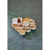 Cooker 4'Lü 13 Cm İstiridye Porselen Kase Seti Ckr3586