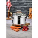 Cooker 7 Lt. Lüks Klipso Kapak Düdüklü Tencere