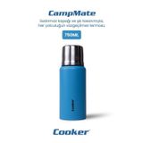 Cooker 750 Ml Paslanmaz Çelik Çift Kat Termos-24 Saat Sıcak,48 Saat Soğuk (Kamp, Piknik, Seyahat Termos.)