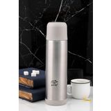 Cooker 750ml Çift Kat Paslanmaz Çelik Termos – Sızdırmaz, Çift Kapak Sistemi, 12 Saat Sıcak 24 Saat Soğuk