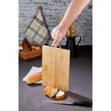 Cooker Bambu Kesme Tahtası, 30 x 20 cm, Kahverengi