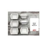 Cooker Beyaz Kare 6’lı Reçellik CRK3073 8,5X6,5 CM