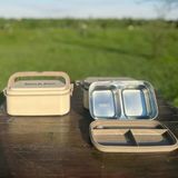 Cooker Çelik Hazneli Tekli Yemek Termosu Yk1560 Kahverengi