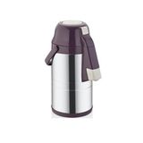 Cooker CKR-2008 3.5 lt Pompalı Çelik Mor Termos
