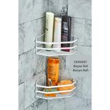 Cooker Ckr3357 Beyaz Banyo Rafı 2'Li