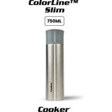 Cooker Colorline Soft 750 ml Paslanmaz Çelik Termos CKR2074 - Füme - 0,01 lt
