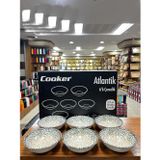 Cooker Cooker Porselen 12.5cm Atlantik Çerezlik Kase 6'lı