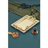 Cooker Dikdörtgen 2'Li Paslanmaz Çelik Metal Tepsi Seti 8678563258507