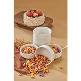 Cooker Emboss 6'Lı 12 Cm Porselen Joker Kase Çorba Kahvaltılık Ikramlık Çerezlik Set