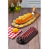 Cooker Lüx Granit Döküm Kek Pasta Kalıbı, Kırmızı