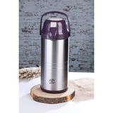 Cooker Master 4.5 Litre Paslanmaz Çelik Pompalı Termos Mor Ckr2009