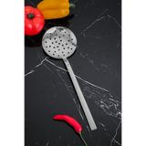 Cooker Paslanmaz Çelik Heybeli 30 cm Kevgir, Gümüş