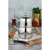 Cooker Tuana Mini Çelik Çaydanlık Gold