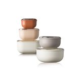 CooknKeep Pull Box Kare ve Yuvarlak Saklama Kabı Seti