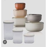 Cooknkeep Pullbox 3lü Set Kuru Gıda ve Saklama Kapları Sızdırmaz Tasarım ile Çok Amaçlı Kullanım