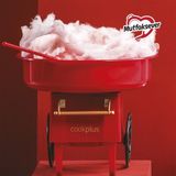 Cookplus Kırmızı Pamuk Şeker Makinesi 31x31x26 cm Kolay Kullanım ve Taşınabilirlik Özelliği