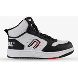 Cool 25C.ADEL Bağlı Ortopedik Bilekli Sneakers Erkek Çocuk Spor Ayakkabı - Siyah-Beyaz