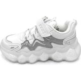 Cool 26C.FRED Lastikli Ortopedik Air Balon Taban Sneaker Çocuk Spor Ayakkabı - Beyaz