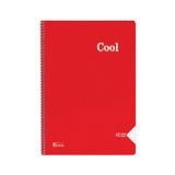 Cool A4 40 Yaprak Çizgili PP Kapak Spiralli Defter (321591-99)