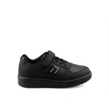 Cool Abel Cırtlı Ortopedik Unisex Çocuk Spor Ayakkabı - Siyah