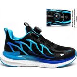 Cool Akıllı Bağcıklı Ortopedik Erkek Çocuk Sneaker Spor Ayakkabı - Siyah