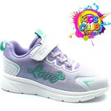 Cool Aster Ortopedik Taban Unisex Çocuk Spor Ayakkabı - Lila