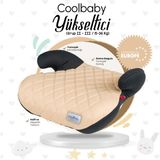 Cool Baby Oto Koltuğu Yükseltici Bej Renk 15-36 kg Taşıma Kapasitesi Emniyet Kemeri Bağlantısı