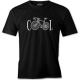 Cool Bicycle Siyah Erkek Tshirt - XL