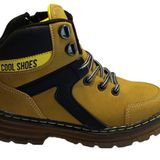 Cool Cane Ortopedik Kaymaz Taban Unisex Çocuk Bot Sarı