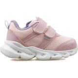 Cool Caty-Bebe 22/25 Çocuk Ilk Adım Işıklı Taban Sneaker Spor Ayakkabı - Pudra