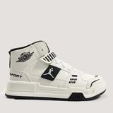 Cool Cool King Çocuk Günlük Sneaker Uzun Boğazlı Spor Bot - Beyaz