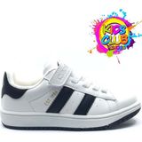 Cool Cooper Sneaker Ortopedik Unisex Çocuk Spor Ayakkabı - Beyaz - Siyah