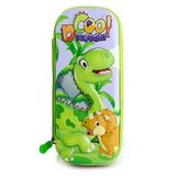 Cool Dinozor Kalem Kutusu 3D Kabartmalı Geniş Kapasiteli Kalemlik - Şirin Dinazor